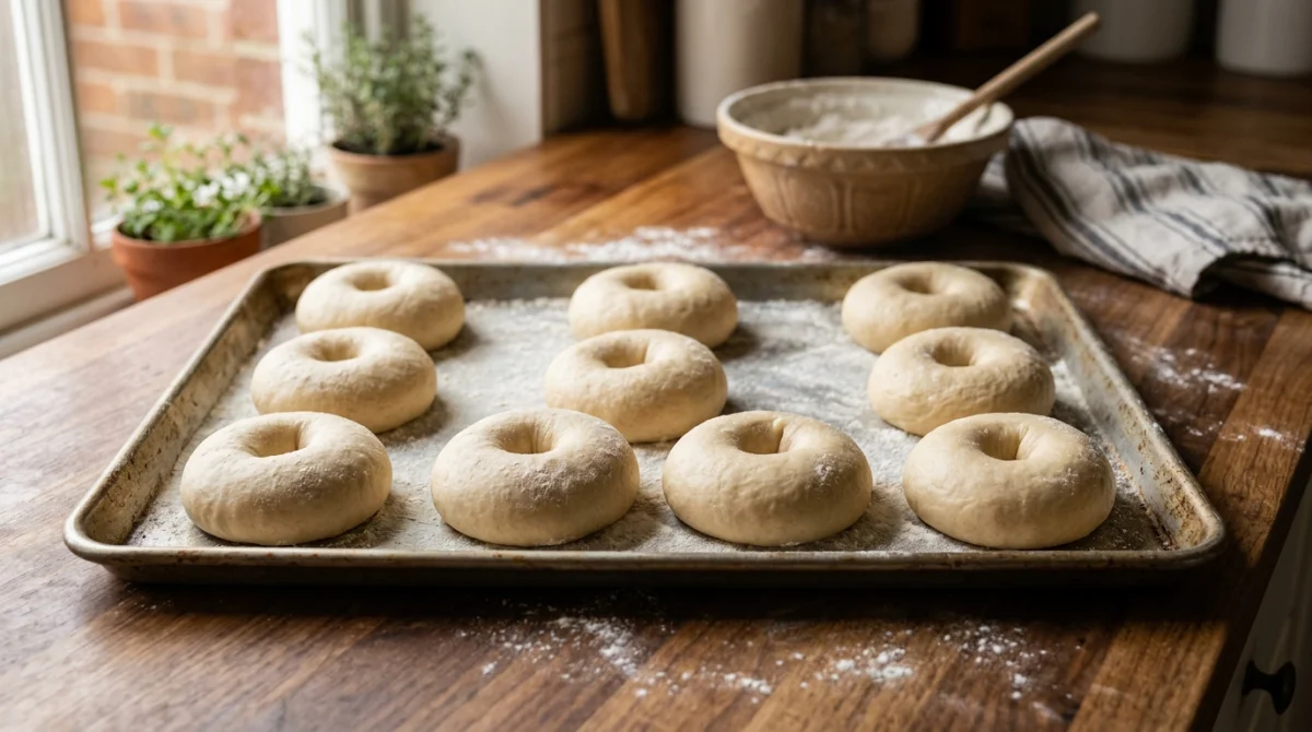 recette pain bagel