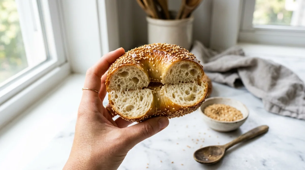 recette pain bagel
