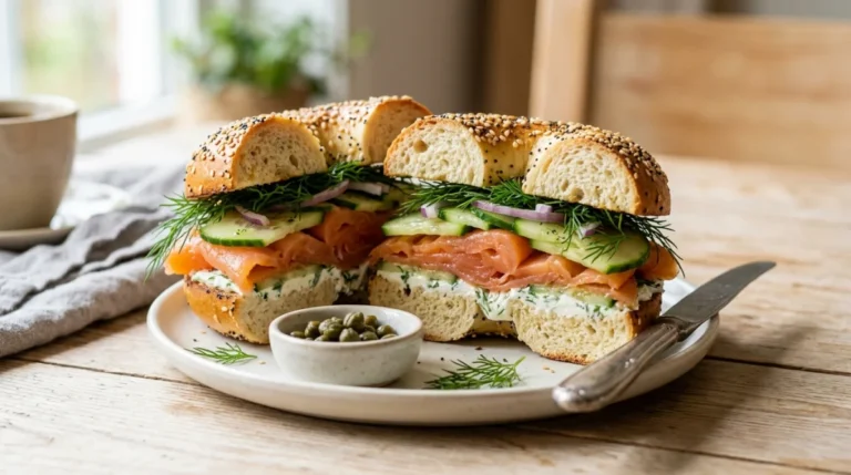 Bagels au saumon et concombre faciles à réussir