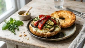 pizza bagel