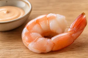 beignet de crevette cuite ou crue