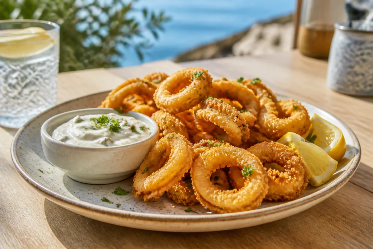 quelle sauce avec beignet de calamar
