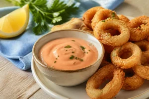 quelle sauce avec beignet de calamar